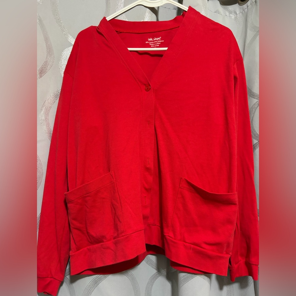 Red Women's Blazer by Bob Mackie